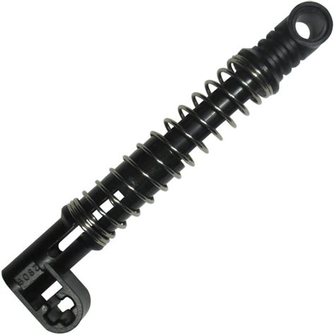 LEGO Black Large Shock Absorber with Normal Spring (18404 / 74741