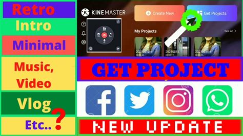 Get Project Video Template Kinemaster How To Make Template Video In Kinemaster Youtube