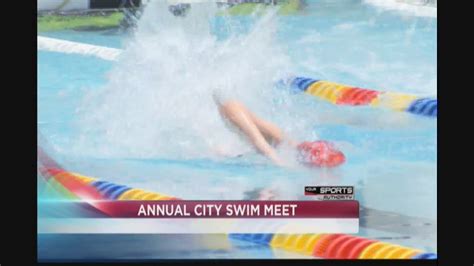 Evansville Swimmers Compete At City Swim Meet Youtube