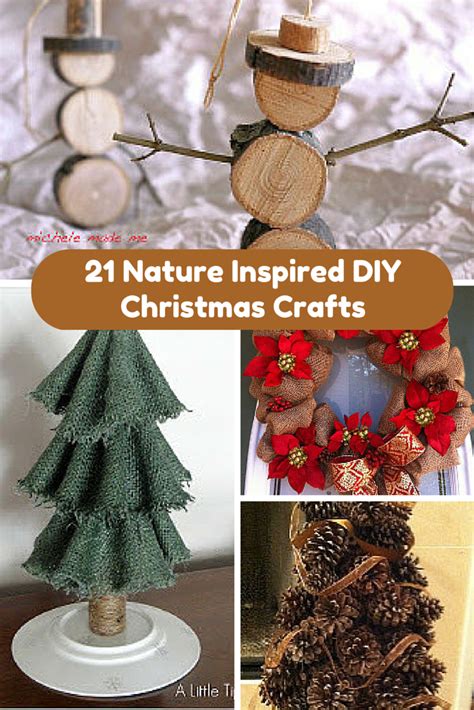 21 Nature Inspired Diy Christmas Crafts