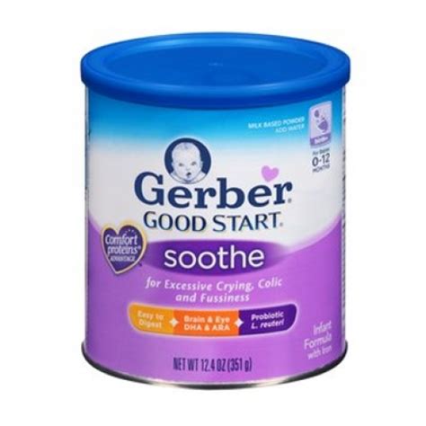 Gerber Good Start Soothe Infant Formula Nestle 5000062401 Vitality