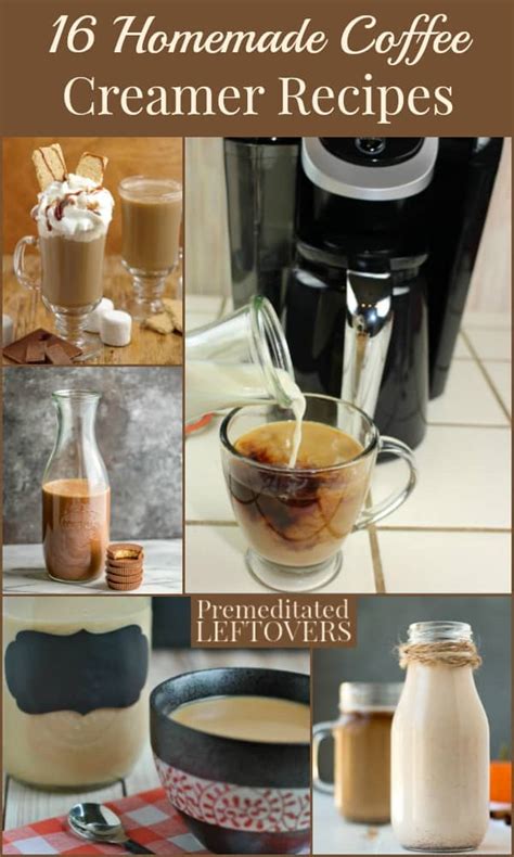 16 Homemade Coffee Creamer Recipes That Will Make Your Morning Coffee