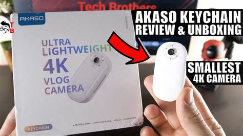 Akaso Keychain Review Tiny 4k Vlog Camera Youtube