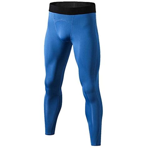 compression pants for men 3 4 capri leggings dry fit workout running athletic gym tights bottom