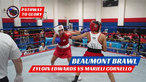 Boxing Full Fights Zyloin Edwards Vs Marieli Cornello Youtube