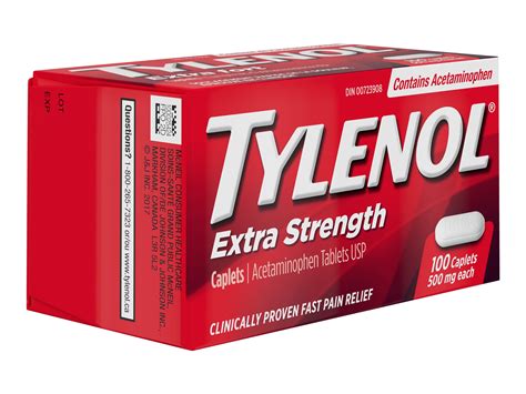 Tylenol Caplets Ex Strength S
