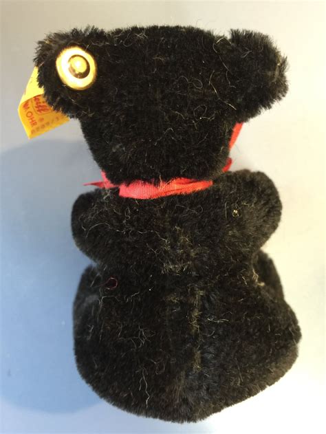 Vintage Steiff Black Teddy Bear 4 Inches12 Cm Etsy