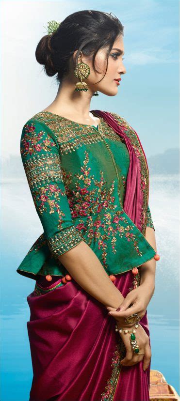 Top 20 Silk Saree Blouse Designs Patterns And Catalogue Photos