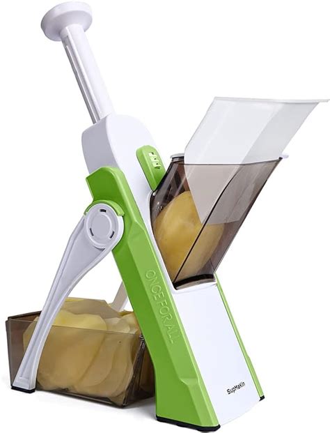 Supmakin Safe Mandoline Slicer For Kitchen Adjustable