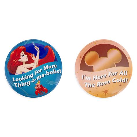 Disney Parks Im Here For Thing A Ma Bobs Button Set