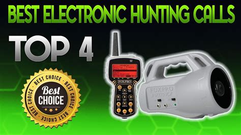 Best Electronic Hunting Calls 2019 Electronic Hunting Call Review