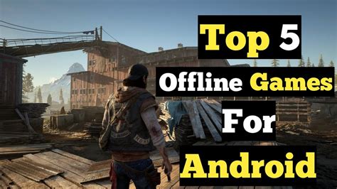 Top 5 Offline Games For Android Youtube