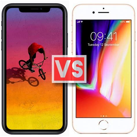 Apple Iphone Xr Vs Iphone 8 A Revamped Iphone 8 With A Notch