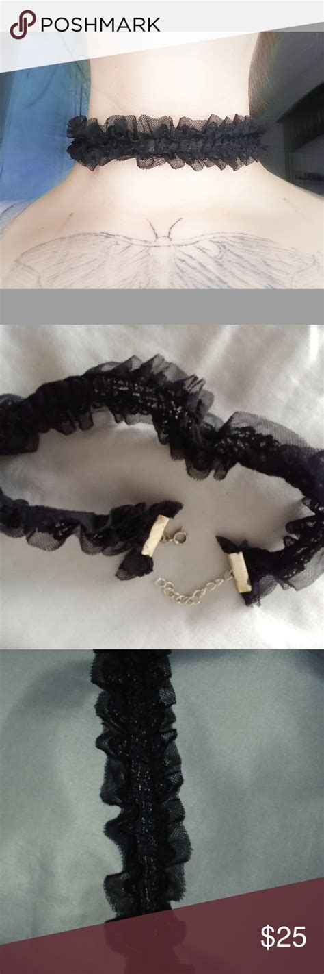 Black Lace Collar Handmade One Of My Very First Creations This