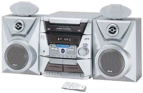 RCA RS2602 5 Disc CD Compact Stereo System Refurbished Free