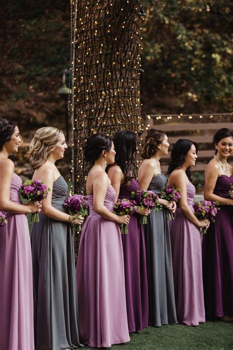 New Trendy Bridesmaid Dresses In Every Color From Azazie Purple Wedding