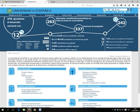 Ucr Desarrolla Diversas Acciones En Pos De La Transparencia