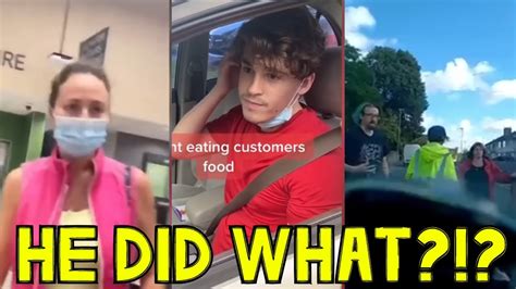 Karen Uber Driver Gets Caught Eating The Customers Food But She Wasnt