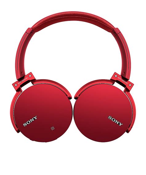 Best Buy Sony Xb950b1 Extra Bass Wireless Over The Ear Headphones Red