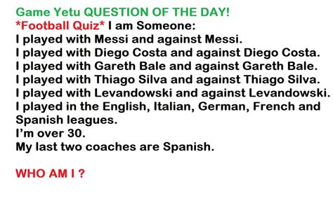 While some countries, such as the united kingdom, india and canada, also celebrate their versions of the holiday on then, others do not. Game yetu question of the day! *football quiz* i am ...