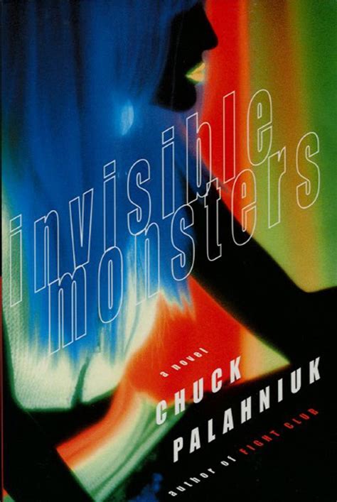 Front Cover Of First Edition Of Invisible Monsters By Chuck Palahniuk
