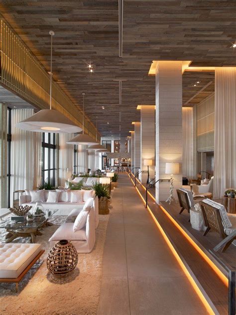 Modern Lobby And Reception In Miami Beach Fl By Meyer Davis Lounge