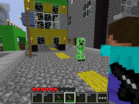 After you install the guns and weapons, your arsenal will be replenished all weapons for mcpe have realistic physics, while traces of bullets are not visible, but the radius of action of the gun is very extensive. 0.5.0MCPE Gun Mod V0.3.1 *Update by MCthekid* - MCPE ...