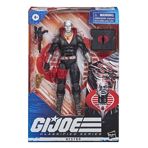 G I Joe Classified Series Destro Action Figure 03 Collectible Toy With