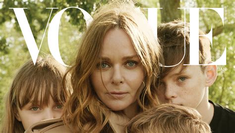 Stella Mccartney And Her Kids Are Vogues Latest Cover Stars Celebrity