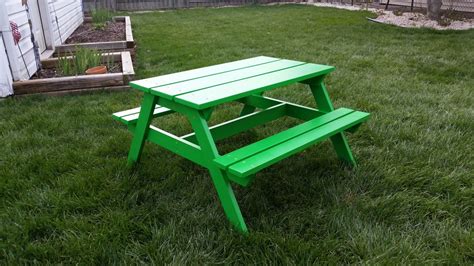 Ana White Preschool Picnic Tables Diy Projects