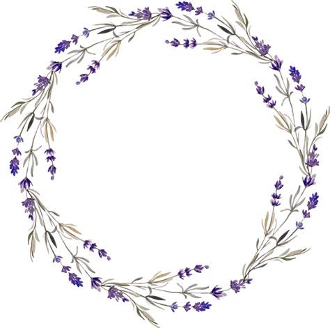 Watercolor Flower Wreath Png File Png All Png All