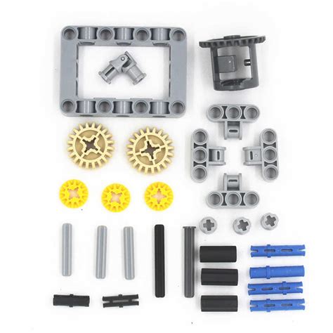 Moc Technic 29pcs Technic Differential Gear Box Kit Gears Pins Axles