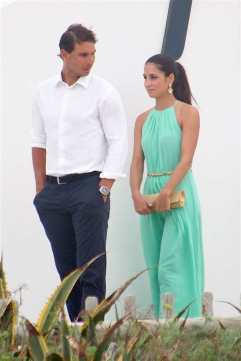 Rafael Nadal And His Girlfriend Maria Francisca Perello At Friends