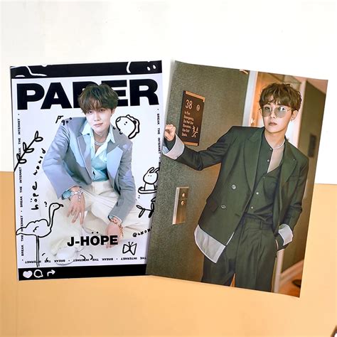 Bts Paper Magazine Cover Hd Poster Kpop Merch Shop Bts Merch Kpop
