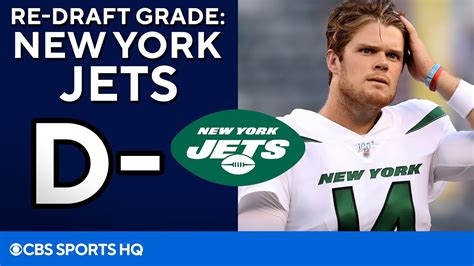 It Was Not A Good Draft For The New York Jets Jets 2018 Nfl Draft Re Grade Cbs Sports Hq