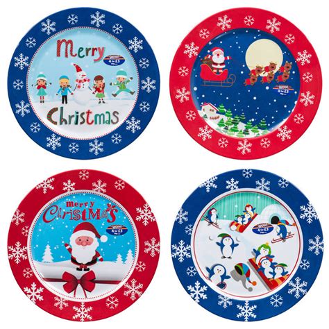 With christmas coming, your children may be invited to bring food for their class holiday party. Melamine Christmas Dinner Plates | Tableware