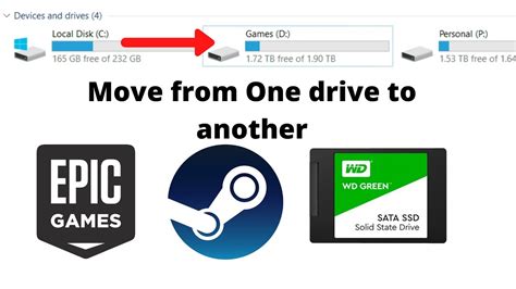 How To Move Games Or Software From Hdd To Ssd Ssd To Hdd One Drive