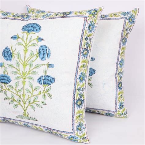 Multicolor Block Printed Hand Painted Cushion Cover At Rs 130 Piece In