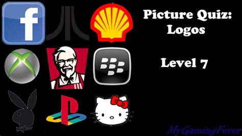 Picture Quiz Logos Level 7 Answers Youtube