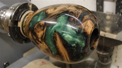 Woodturning The Reservoir Resin Root Ball Wood Turning Wood