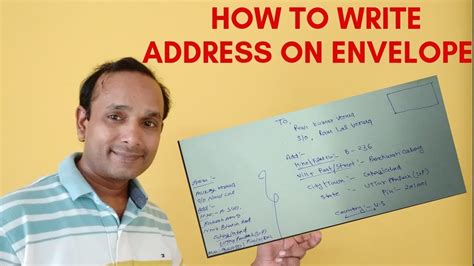 Check spelling or type a new query. how to write address on envelope - YouTube