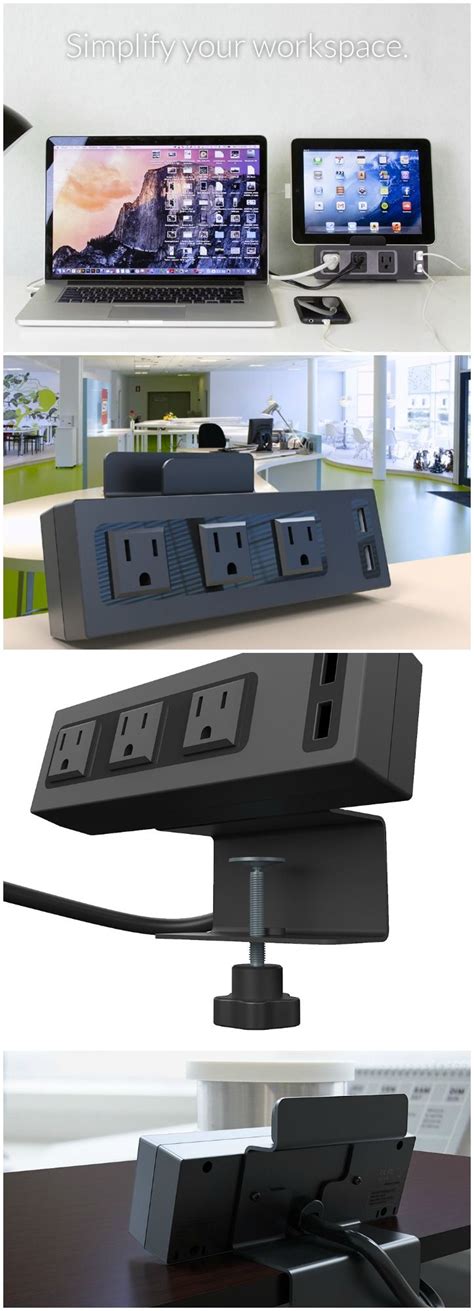 You can turn the individual outlets by taping a button from your gadgets. The desktop outlet power strip comes standard with 3 (three) AC outlets, and 2 (two) USB ports ...