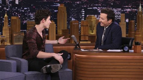 Shawn Mendes And Jimmy Fallon Argue Over Who Justin