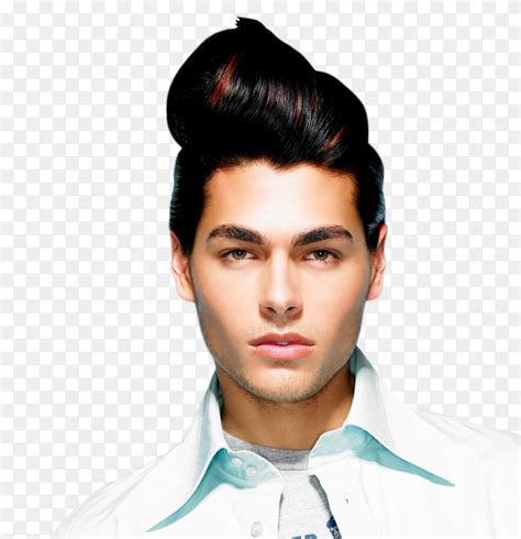 Beautiful Men Hairstyle On Transparent Background PNG Similar PNG