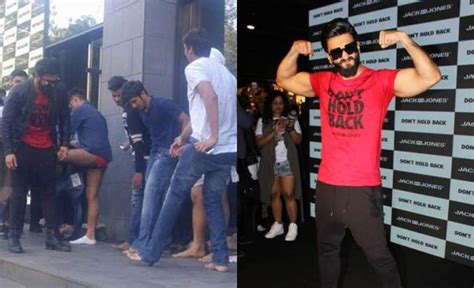 Crazy Ranveer Singh Makes His Fans Strip In Front Of Cameras Entertainment Gallery News The
