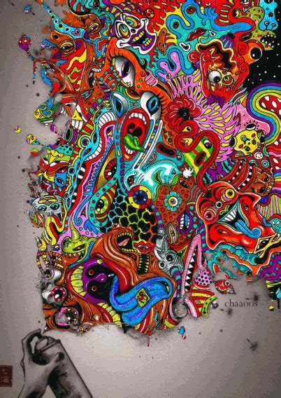 Colorful Trip Arte Psicodélica Meu Pai Isso Da Um Bug No Cérebro