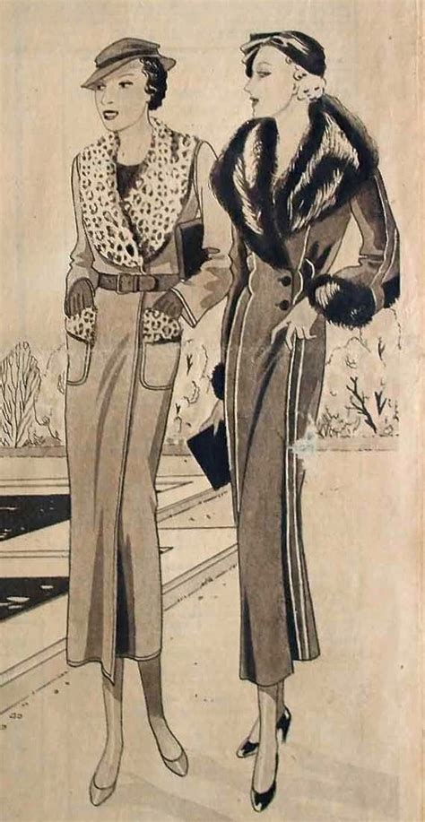 Pin By 1930s Women S Fashion On 1930s Coats 1938 Fashion 1930s Fashion Dresses Outerwear Fashion