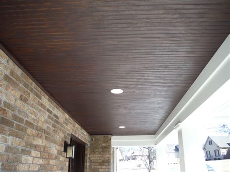 Learn how to install it on diynetwork.com. Siding Express | Porch ceiling, Vinyl beadboard, Beadboard ...