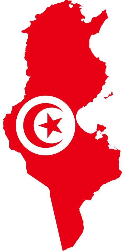 Die flagge tunesiens wurde erstmals um 1835 durch den tunesischen bey hassan i. Tunesien Flagge Karte · Kostenlose Vektorgrafik auf Pixabay