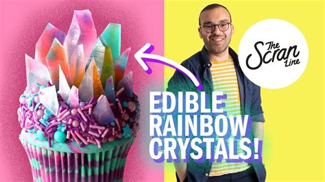 Rainbow Crystal Cupcakes Chromatica The Scran Line Youtube